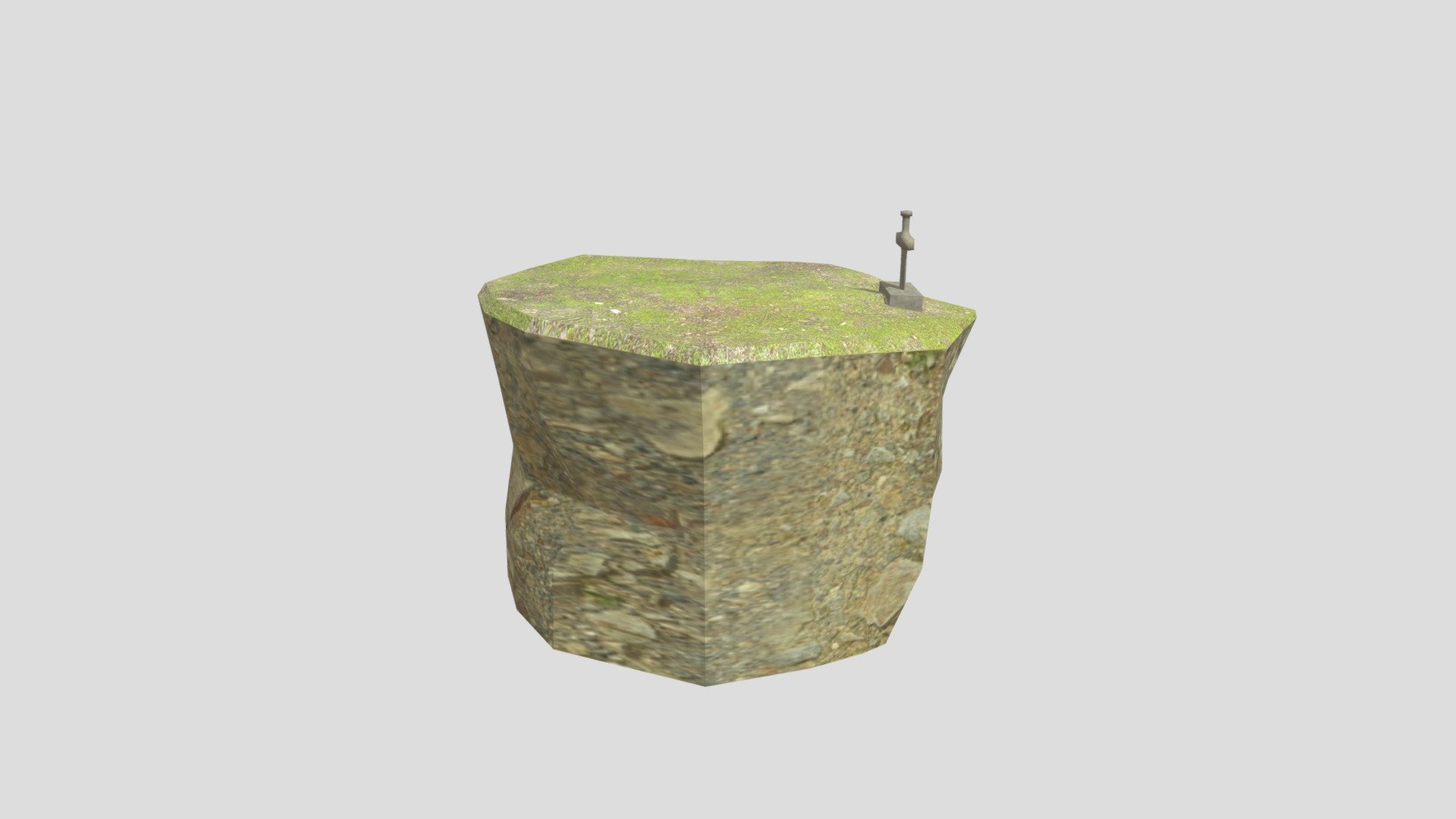 Cliffside — Sketchfab embed 3D viewer