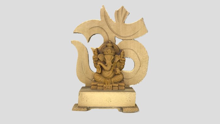 Ganesha Statue 3D Model