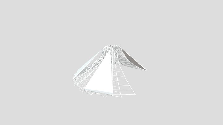 BURNING  MAN TEMPLE 3D Model