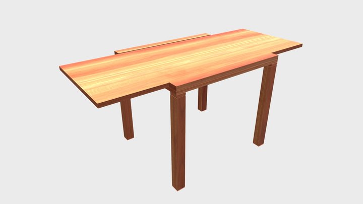 Extended table 3D Model