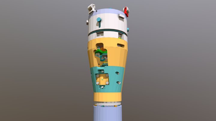 STM Head All 3D Model