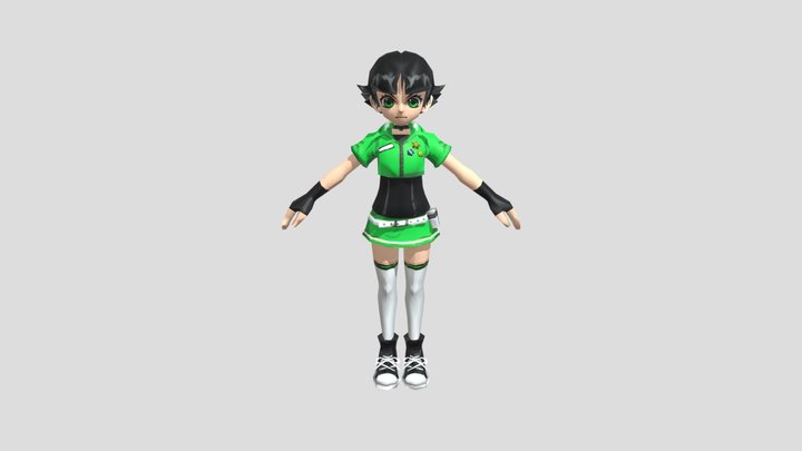T Buttercup 3D Model