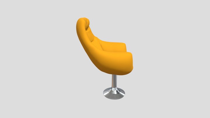 Modern Swivel Chair 3D Model 3D Model