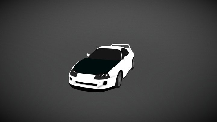 Toyota Supra MK4 3D Model
