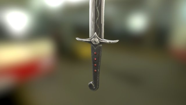 Sword chuchmek 2v1 3D Model