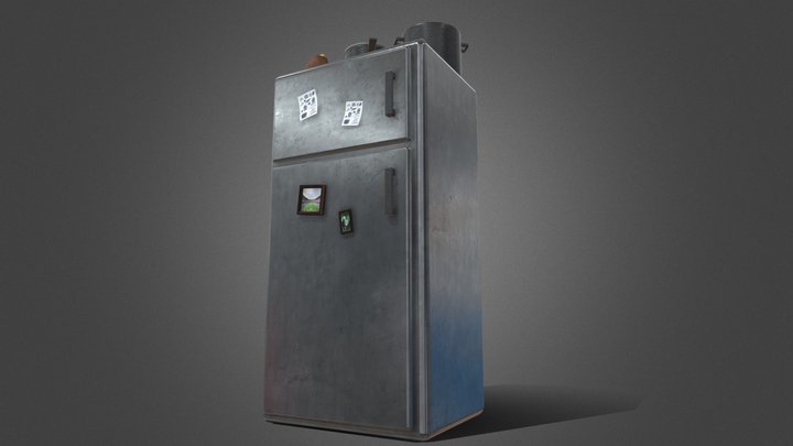 Fridge 3D Model