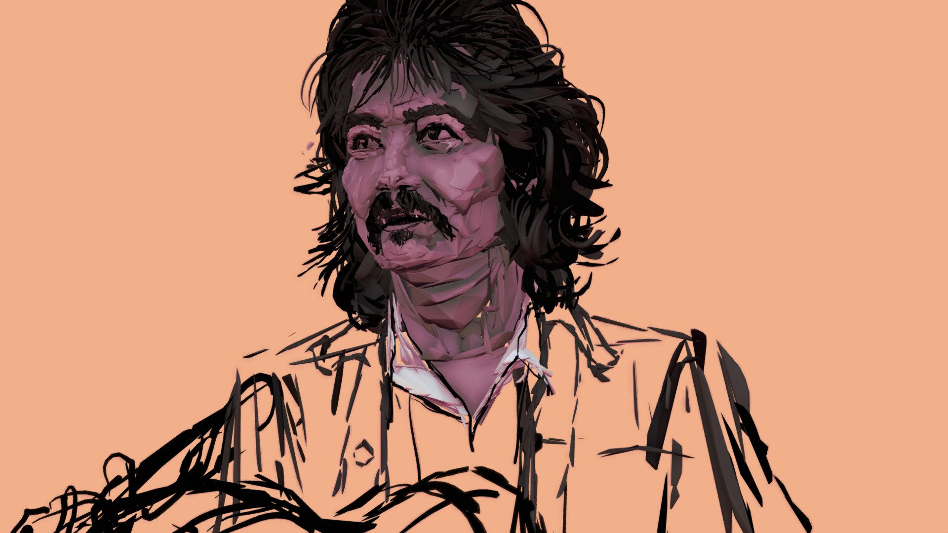 Portrait of John Prine