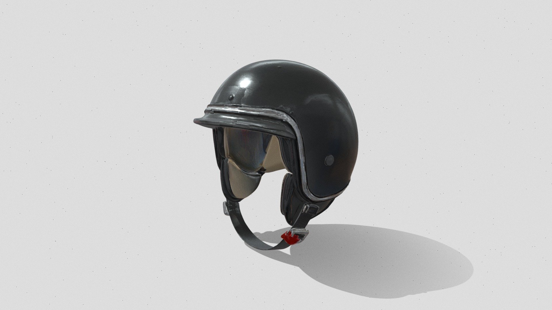 Low Poly 3D Helmet Game Ready Armor Asset - Download Free 3D model by ...