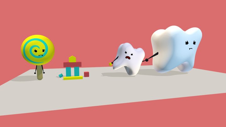 Wrong Crowd 3D Model