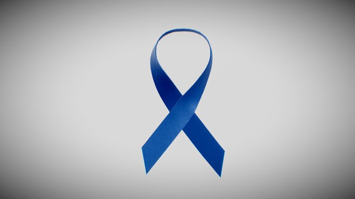 Parkinson's disease awareness Ribbon 3D Model