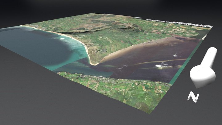 Magilligan Viewpoint, Inishowen, Co. Donegal – Free 3D Model STL