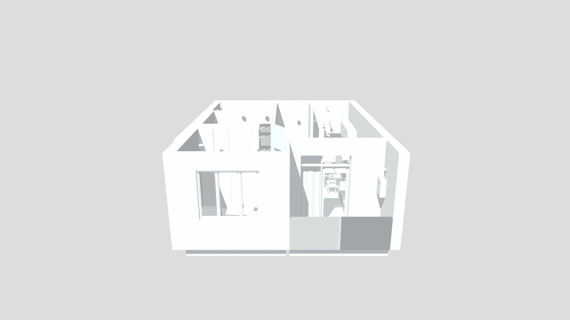 Квартира под сдачу - 3D model by taras_arch [947ff04] - Sketchfab