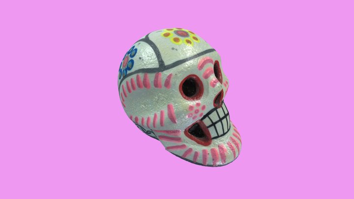 Calavera mexicana 3D Model
