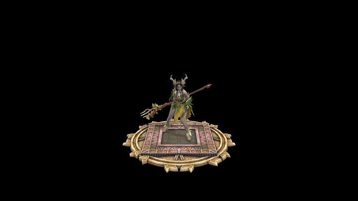 38Druid 3D Model