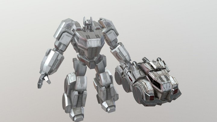 Optimus Prime Fall Of Cybertron 3D Model