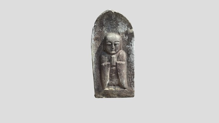 墓石仏 3D Model