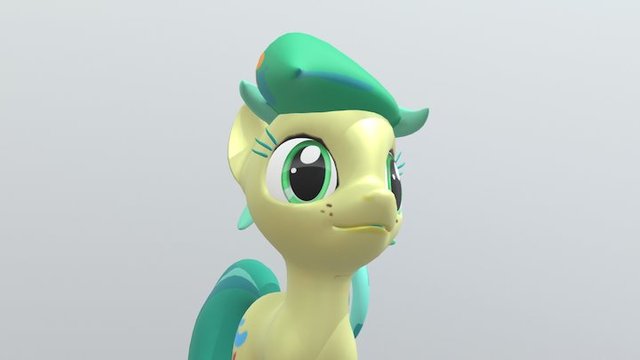 Ocean star pony 3D Model