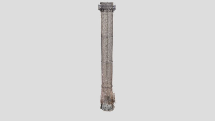 Дымовая труба Березники 3D Model
