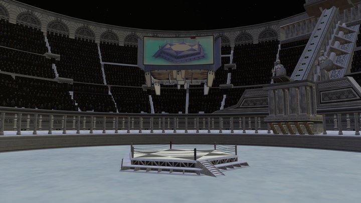 Grande Arena 3D Model