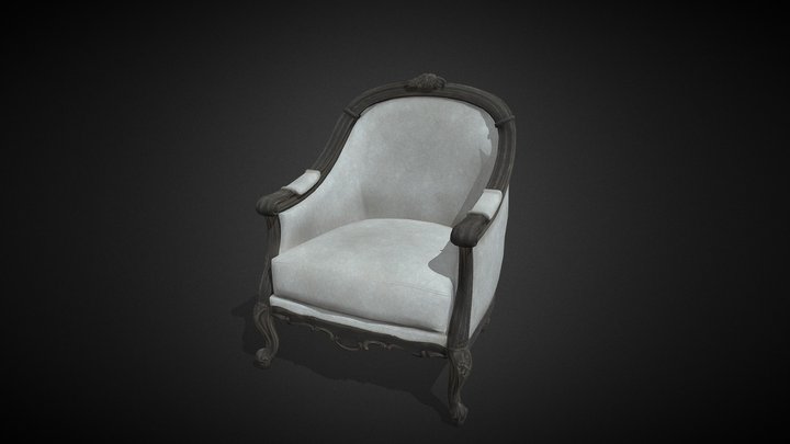 Arm Chair 3D Model
