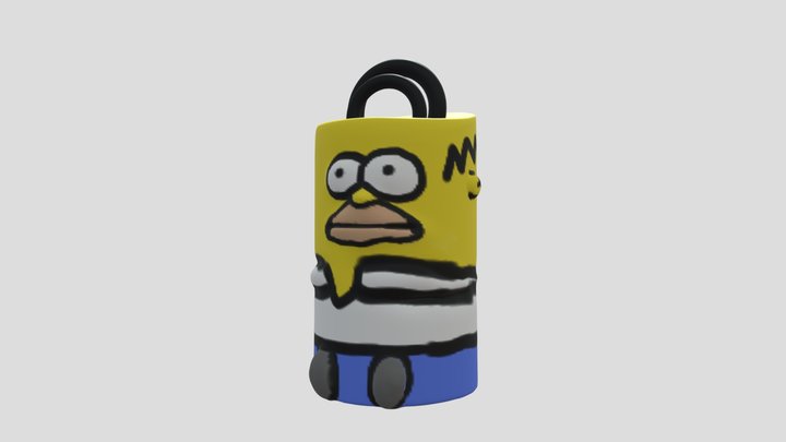peculiar homer shape 3D Model