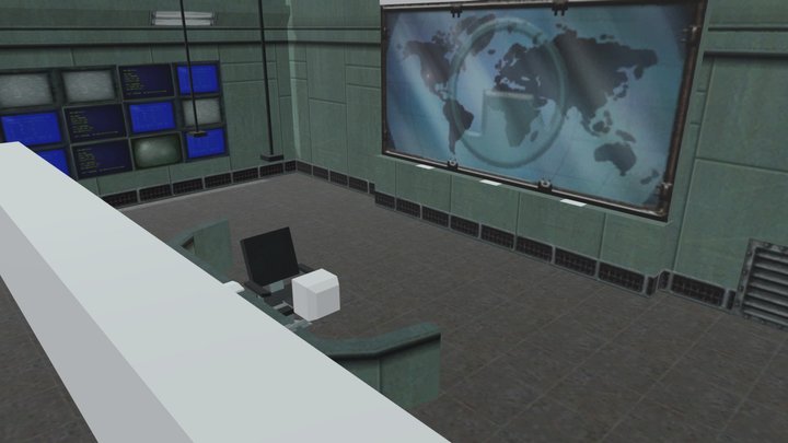 Half- Life - Map black mesa 3D Model