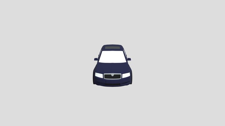 Skoda SuperB MK1 3D Model