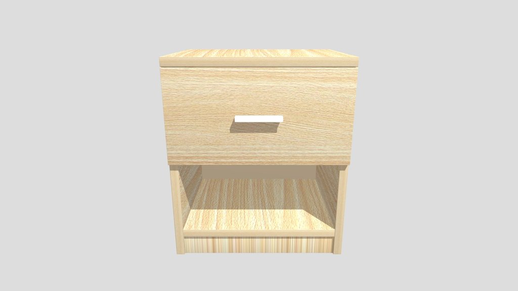 Small Wooden Nightstand