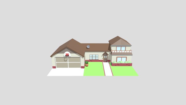 Smith House - Rick and Morty House 3D Model