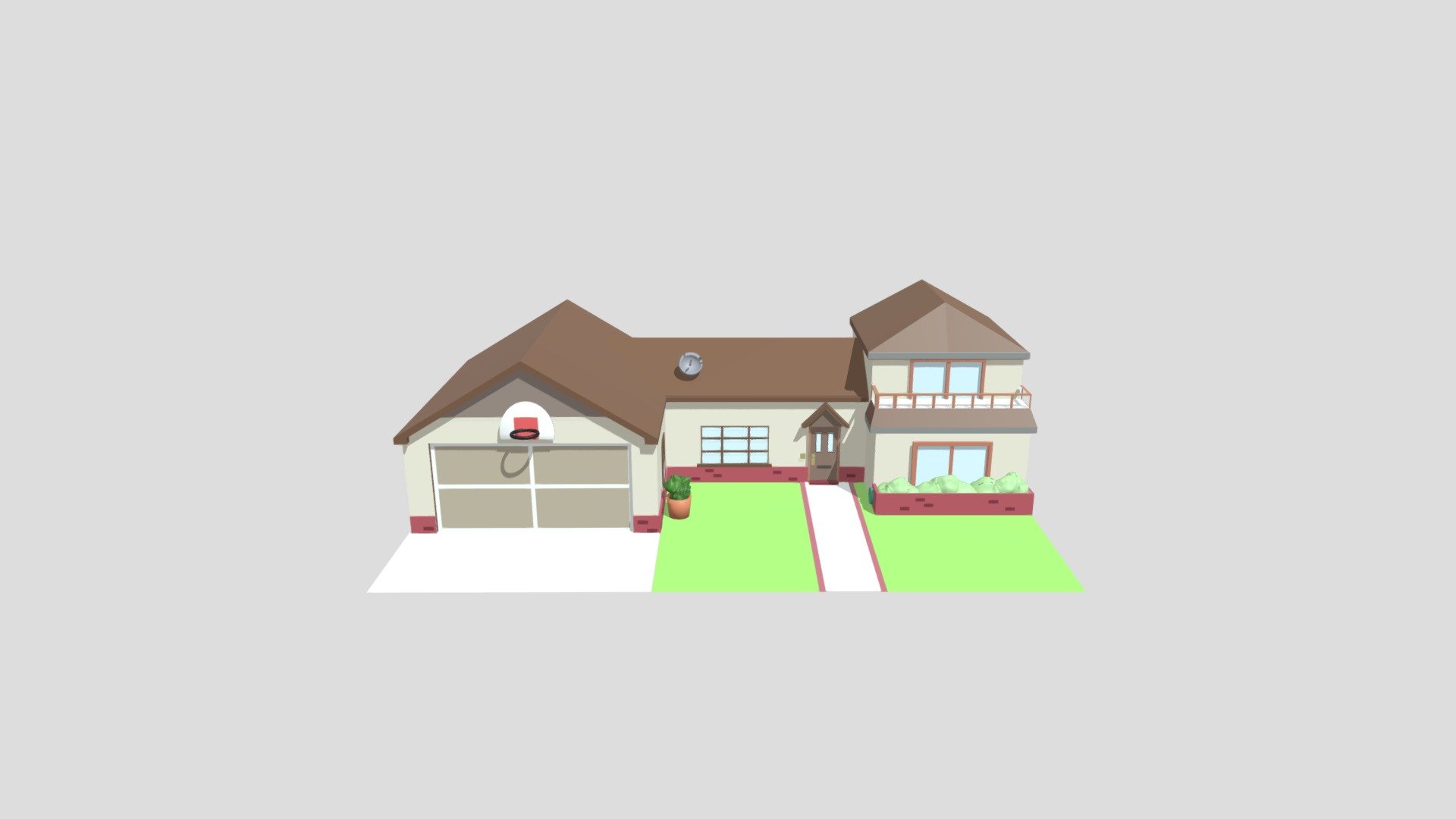 Smith House - Rick and Morty House - Download Free 3D model by ...