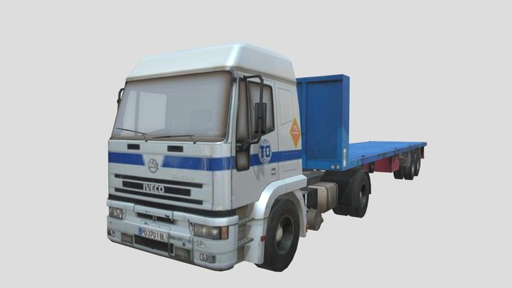 Caminhão Genérico Iveco Stralis com Semi Reboque