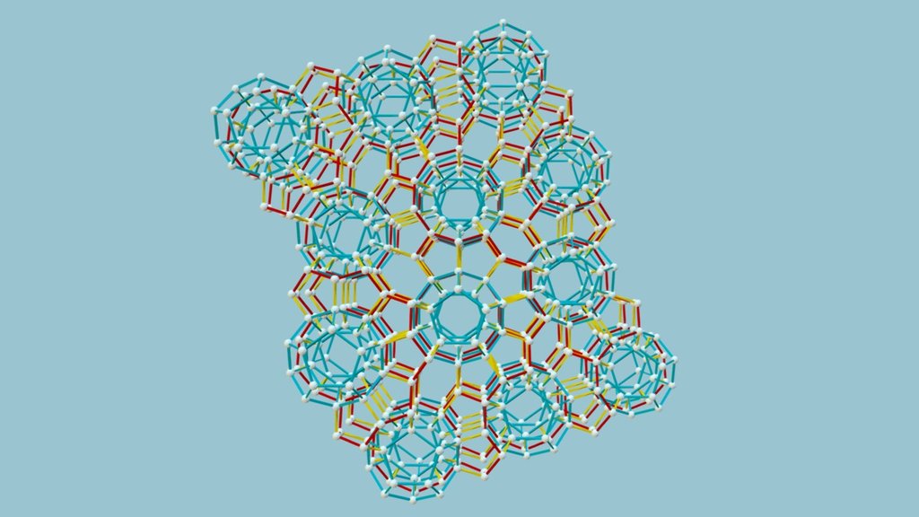 Rhombofoam, zigzag form