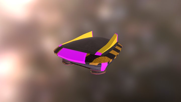 Alien Ship 11 3D Model