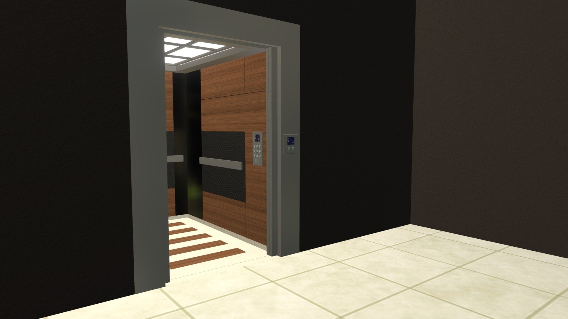 Elevator - 3D Model By 9Brainz [94879cc] - Sketchfab