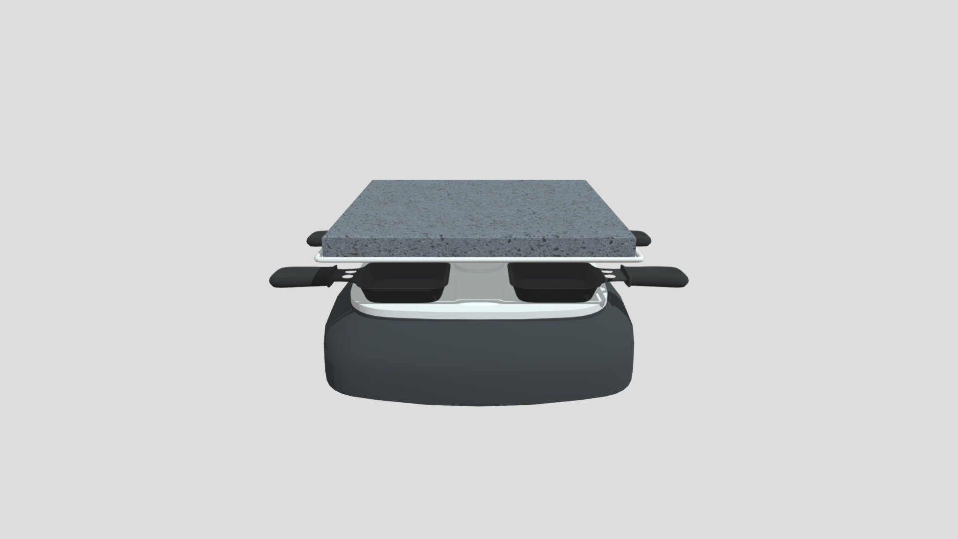 Stone grill device
