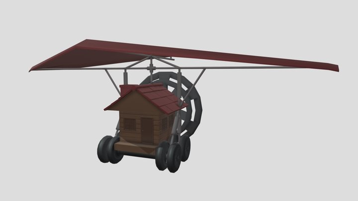 Flying House | World Skills 2022 3D Model