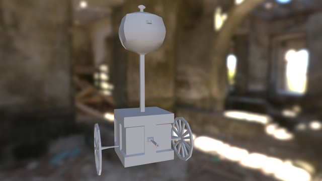 3D Robot Character "WotBot" 3D Model
