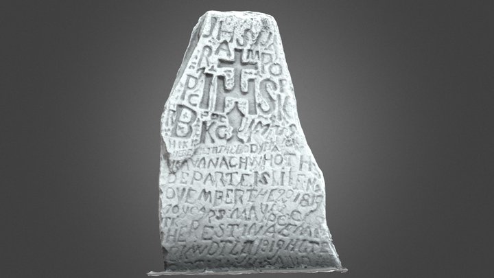 Clonmore (GLEBE (Rathvilly By.))  Headstone 3D Model