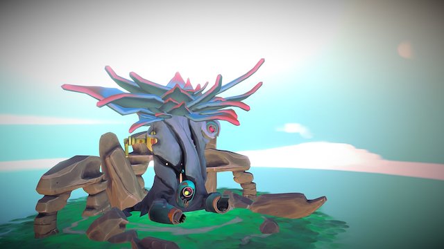 Life Giving Tree robot 3D Model