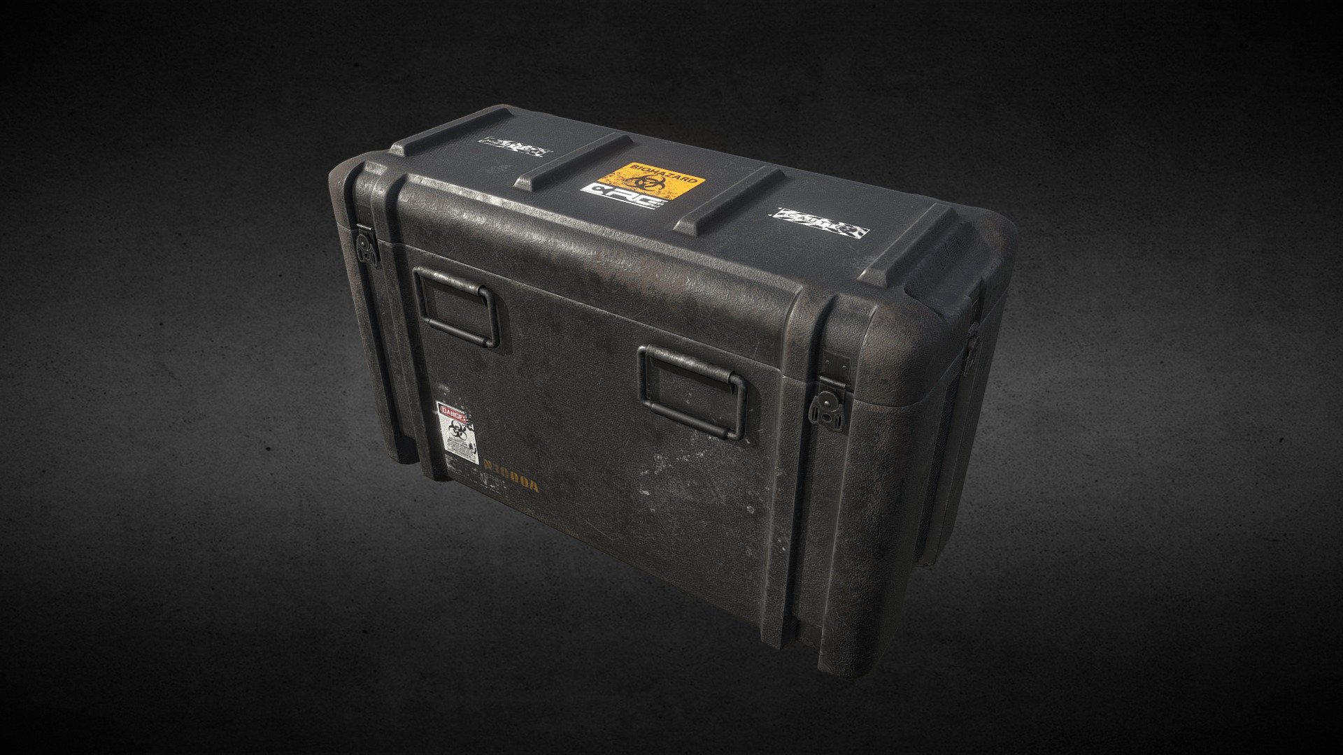 Scifi Bio Medical Storage Container PBR|SUBD|UVW - Buy Royalty Free 3D ...
