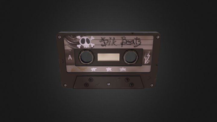 Cassette Tape #2 - Normal Map/ Specular Map 3D Model