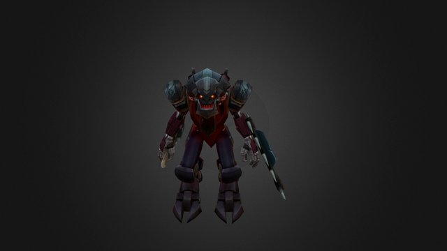 Battlecast Rengar 3D Model