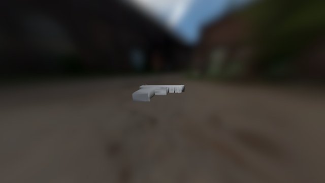 Pistol 3D Model