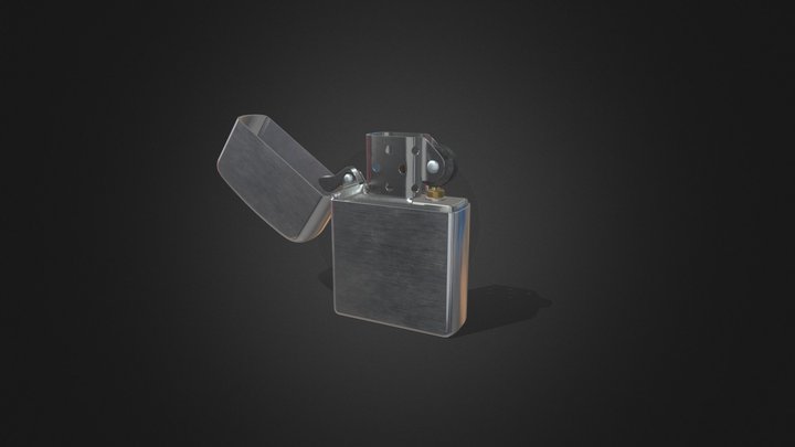 Zippo Lighter_new 3D Model