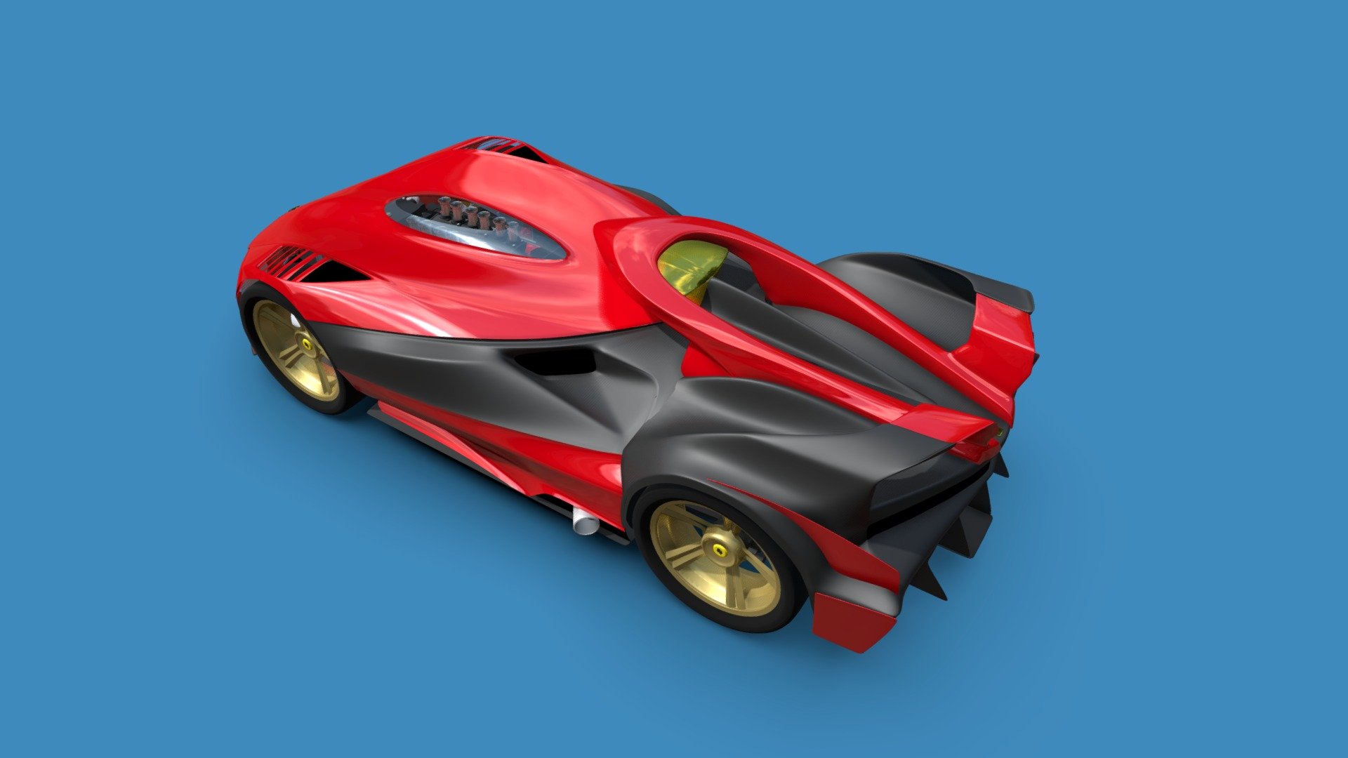 Autonomous Ferrari Race Car Concept