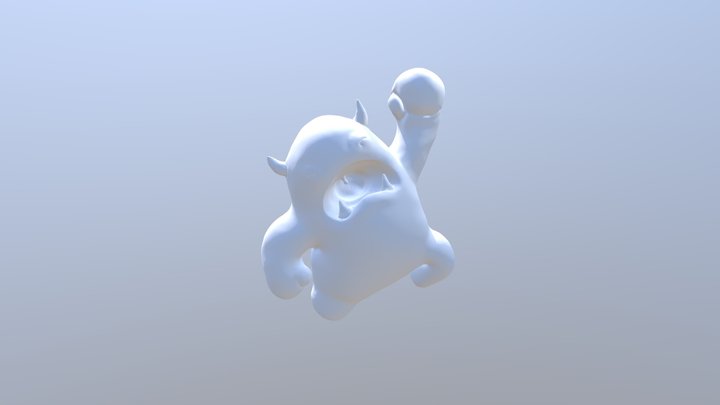 Melvin Character - Sculpted 3D Model