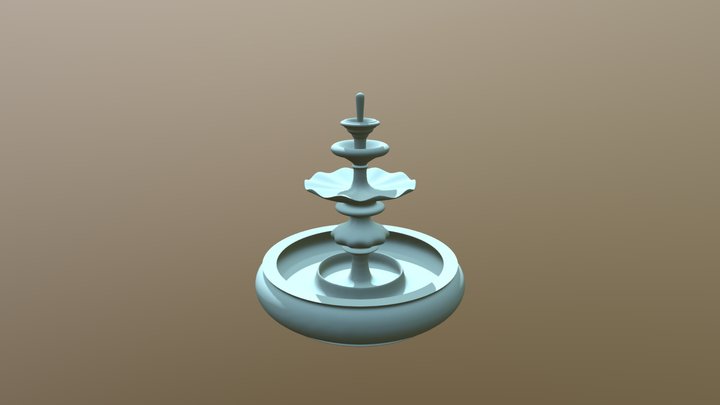 Fountain 3D Model