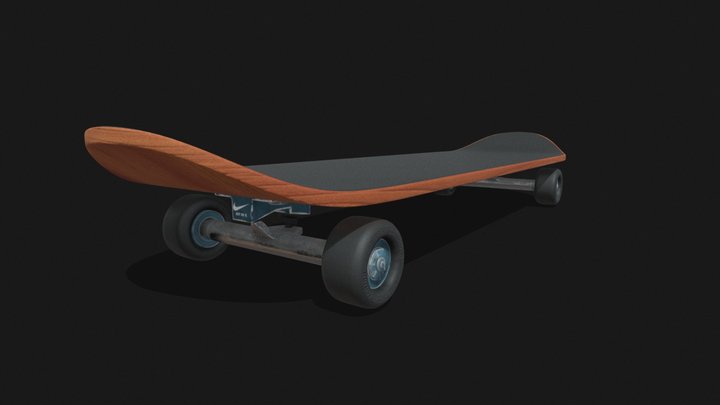 Nike Skateboard - Swooshboard 3D Model