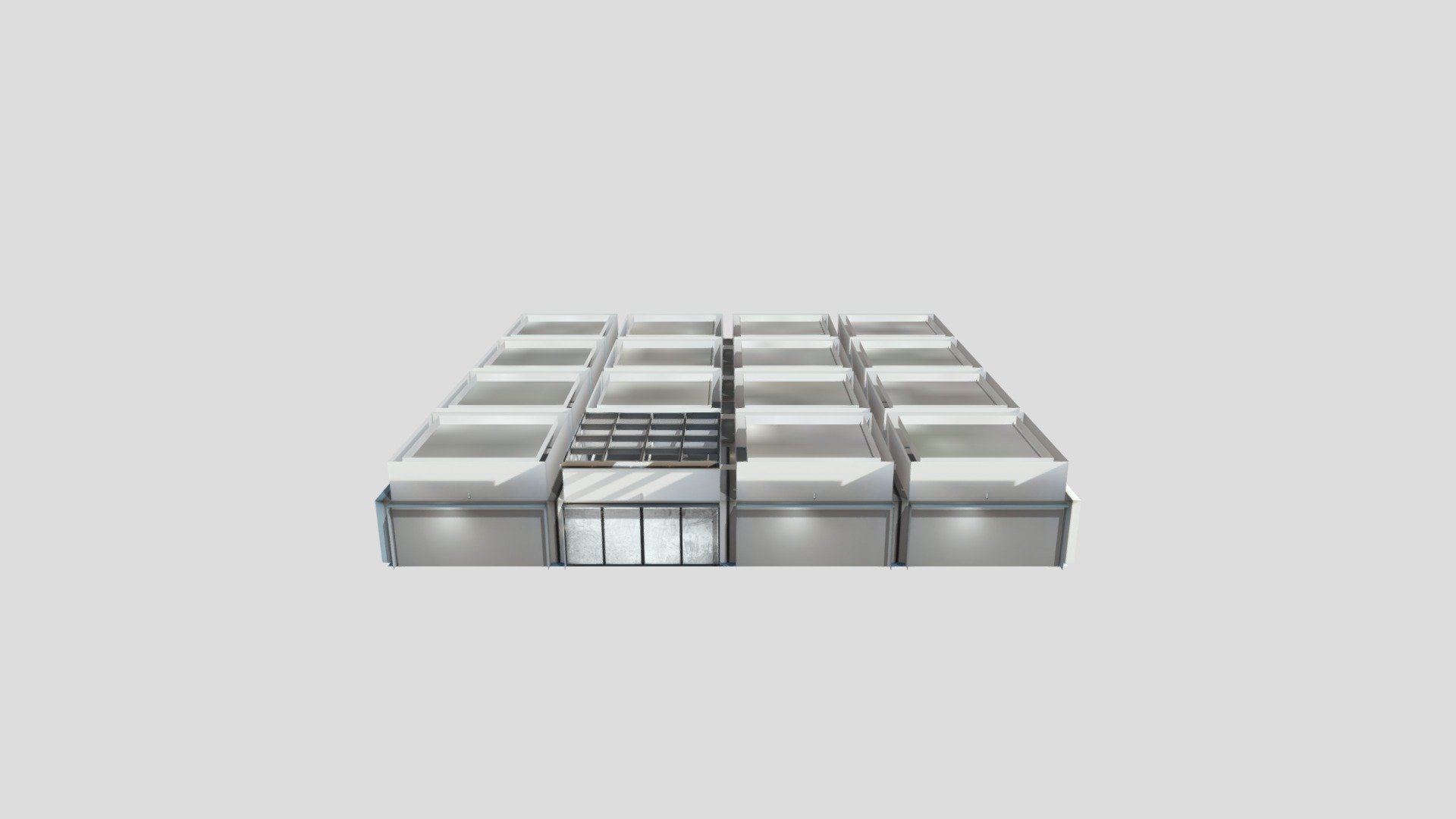 VR Art Gallery 2020 L _ Baked + Max Scene