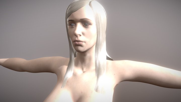 femal body 3D Model